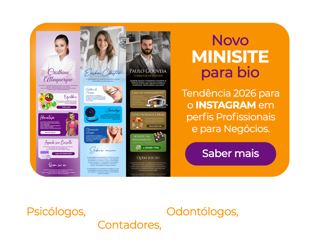 Serviço Minisites Bio Instagram